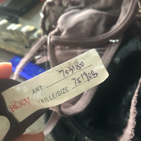 CUSTOM French bra by Rosy expensive brand! - Picture 6 of 6